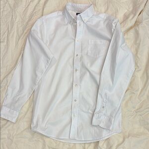 Chaps Kids White Button Down Shirt